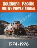 Book cover of Southern Pacific Motive Power Annual 1974 - 1976 by JEWELL, D.V. 